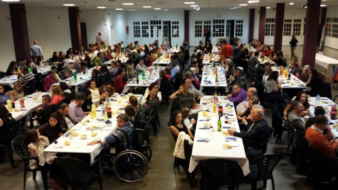 San Juan de Dios reúne a más de 250 personas en una cena solidaria en El Paso