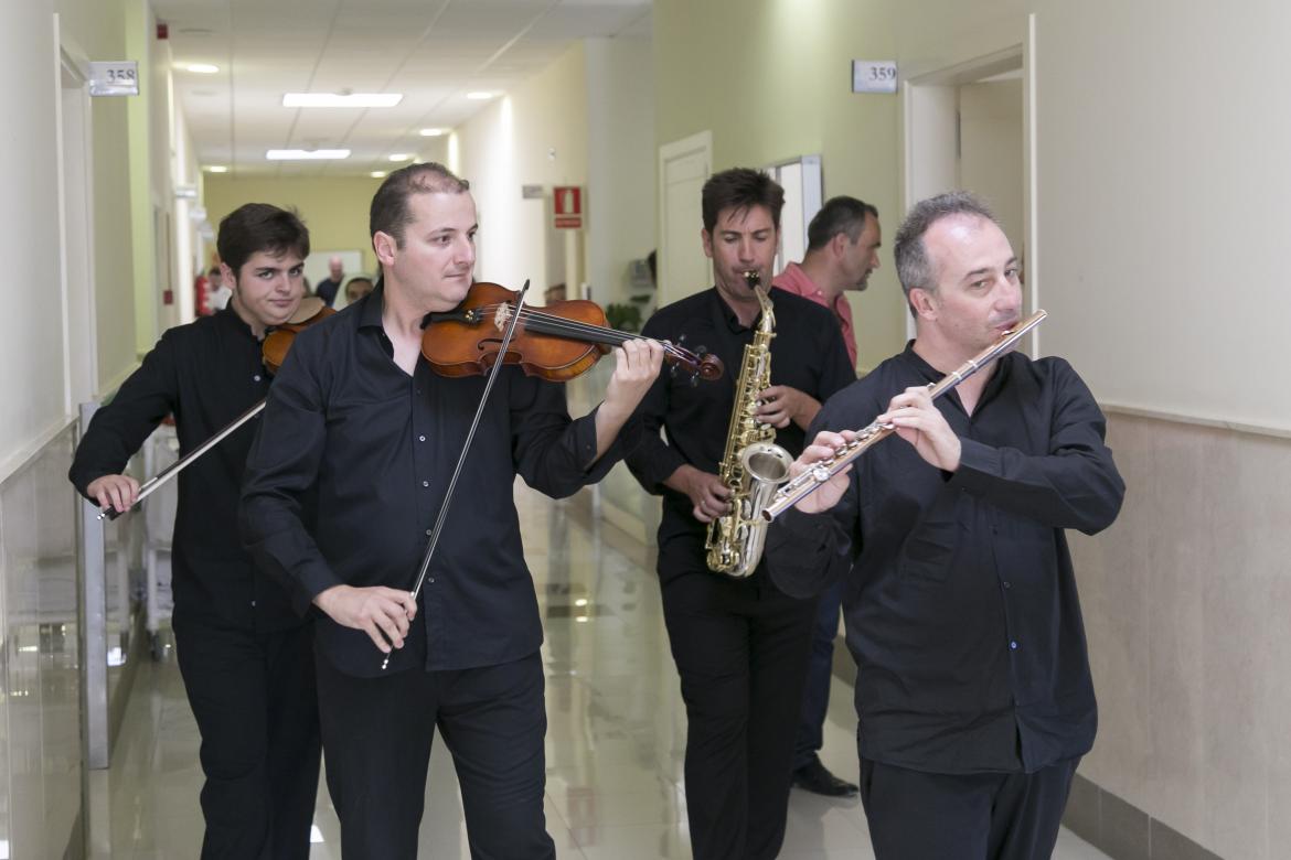 La asociación Sinfonendo lleva la música clásica al Hospital San Juan de Dios de Tenerife