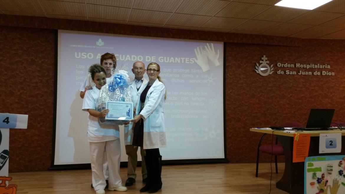 El Hospital San Juan de Dios de Tenerife conmemora el día mundial de la higiene de manos 