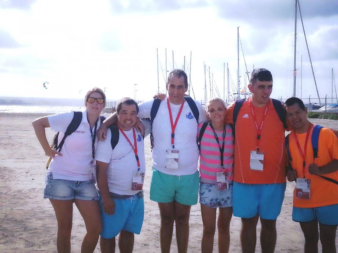 Usuarios de los Centros de Discapacidad San Juan de Dios Canarias participan en el V Curso Nacional de formación Náutica Special Olympics