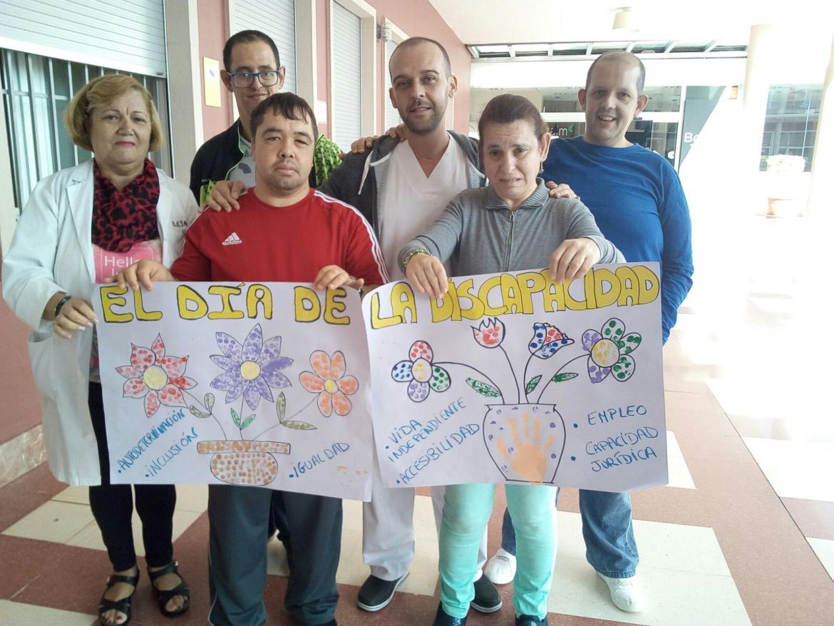 El Centro Psicopedagógico de Tenerife conmemora el Día Internacional de las personas con discapacidad